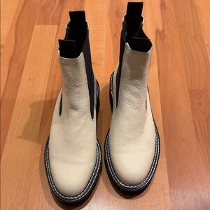 Dolce Vita Cream and Black Men's Boots
